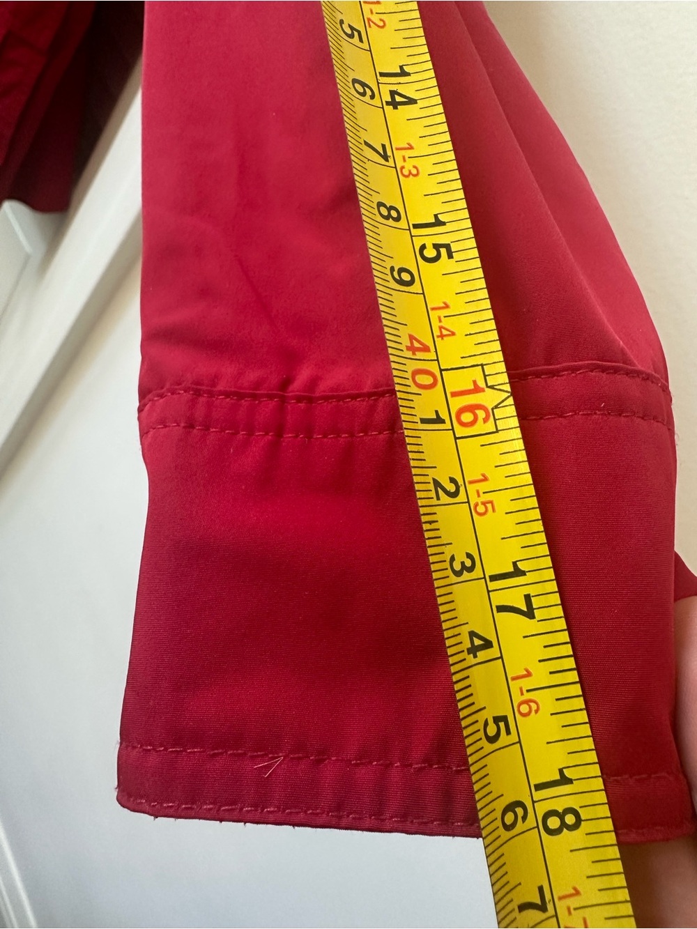 Ralph Lauren Bright Red Utility Jacket with Gold-Tone Snaps - Picture 7 of 7